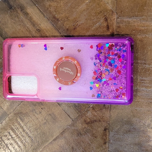 Other - New note 20 5g purple glitter case.